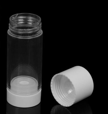 बोतलों पर 30g 33 X 96mm प्लास्टिक डिओडोरेंट खाली रिफिल करने योग्य रोल बेस्वाद फ्लैट ओवल प्लास्टिक