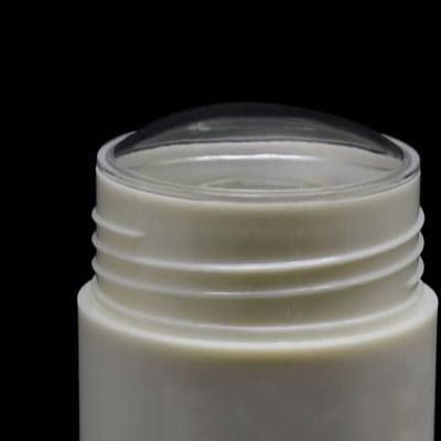 50ml पीपी गोल डिओडोरेंट स्टिक बोतल 43MM बड़ी मात्रा खाली कॉस्मेटिक कंटेनर