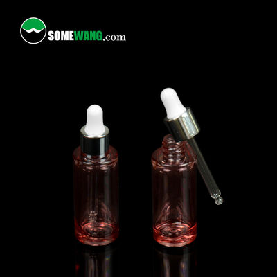 स्क्वीज़ ट्यूब ड्रॉपर के साथ खाली PETG ड्रॉपर बोतल 10ml 30ml 40ml आवश्यक तेल की बोतल